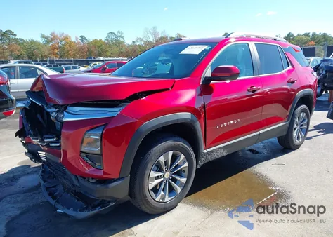 2025 Chevrolet Equinox Fwd Lt из США, поврежденный, VIN 3GNAXHEG4SL210411